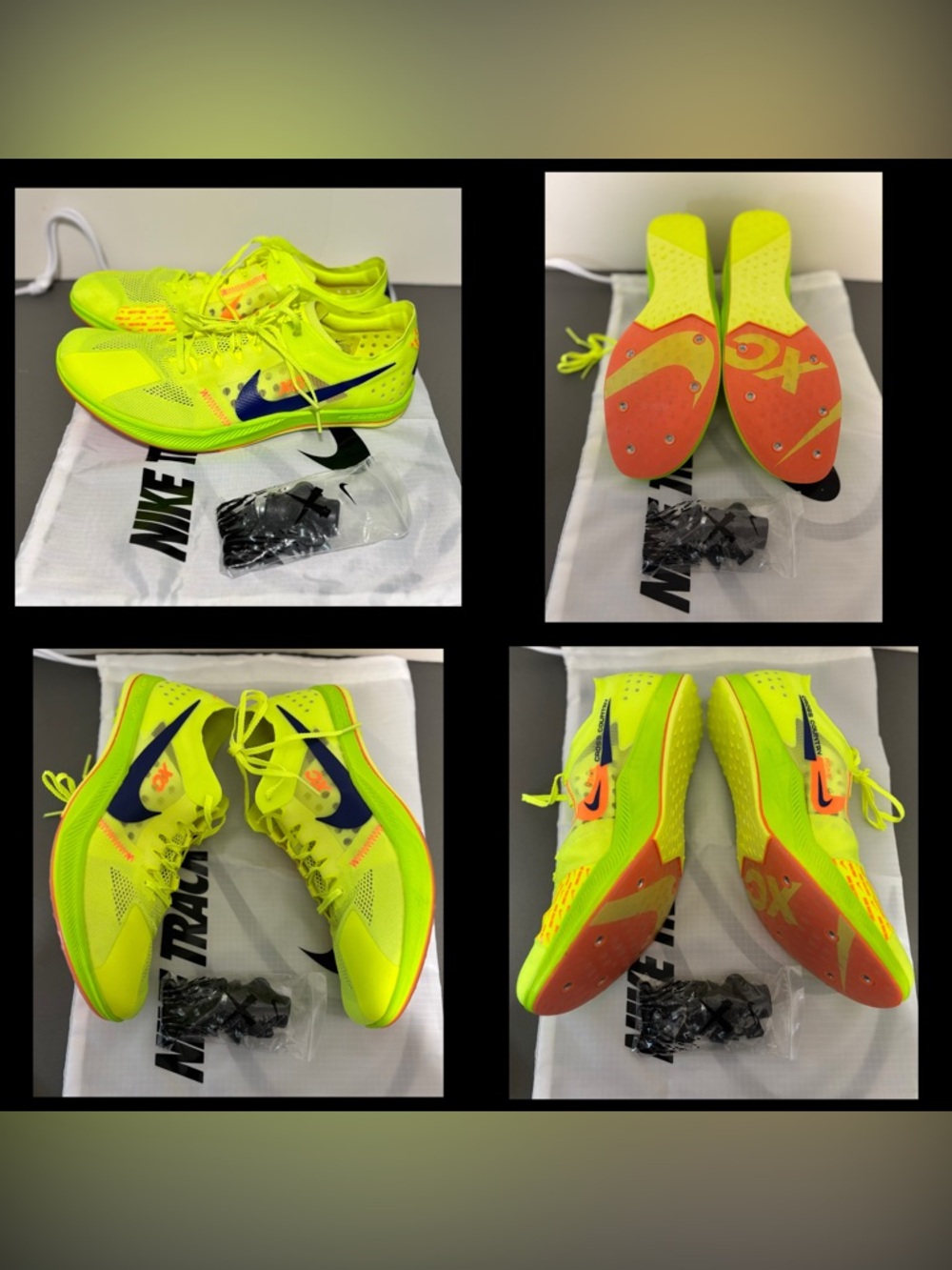 Nike ZoomX Dragonfly XC Cross-Country with spikes & Bag Men's New no box